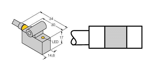 Magnetfeldsensor BIM-IKT-AD4X