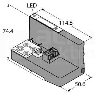 Programmierb. Gateway BL20-PG-EN-IP