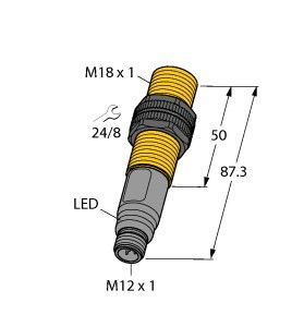 Sensor BCT5-S18-UN6X2-H1151