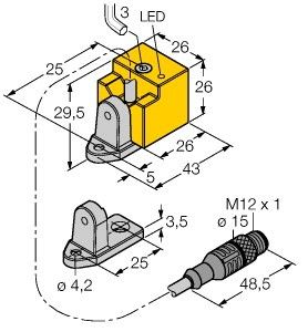 Sensor BI10-QN26 #4470224