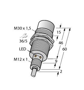 Sensor NI30U-EM30WD-AN6X