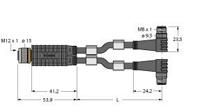 Zweifachverteiler VBRK4.4-2 #6630414