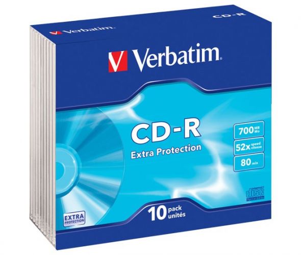 CD-R 80Min/700MB/52x 43415 (VE10)