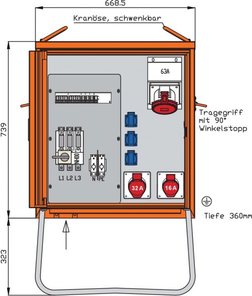 Verteilerschrank WV0359R1