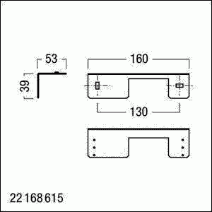 Anbauwinkel CROSSIGN #22171526