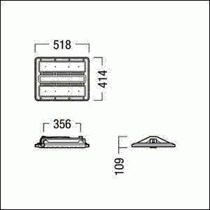 LED-Hallenleuchte CR2PL M10k #42187576