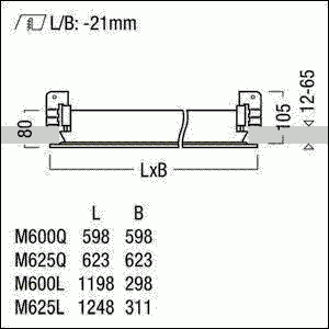 LED-Reinraumleuchte CL2 I 4600 #42186880