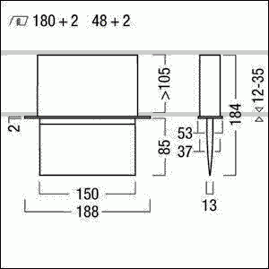 LED-Sicherheitsleuchte ARTSIGN 75 #42185934