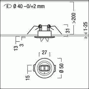 LED-Sicherheitsleuchte RESCLITE P #42932985