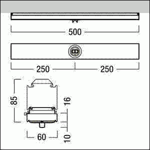 LED-Sicherheitsleuchte RESCLITE P #42932990