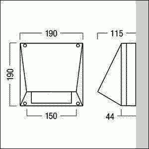 LED-Sicherheitsleuchte RESCLITE P #42934230