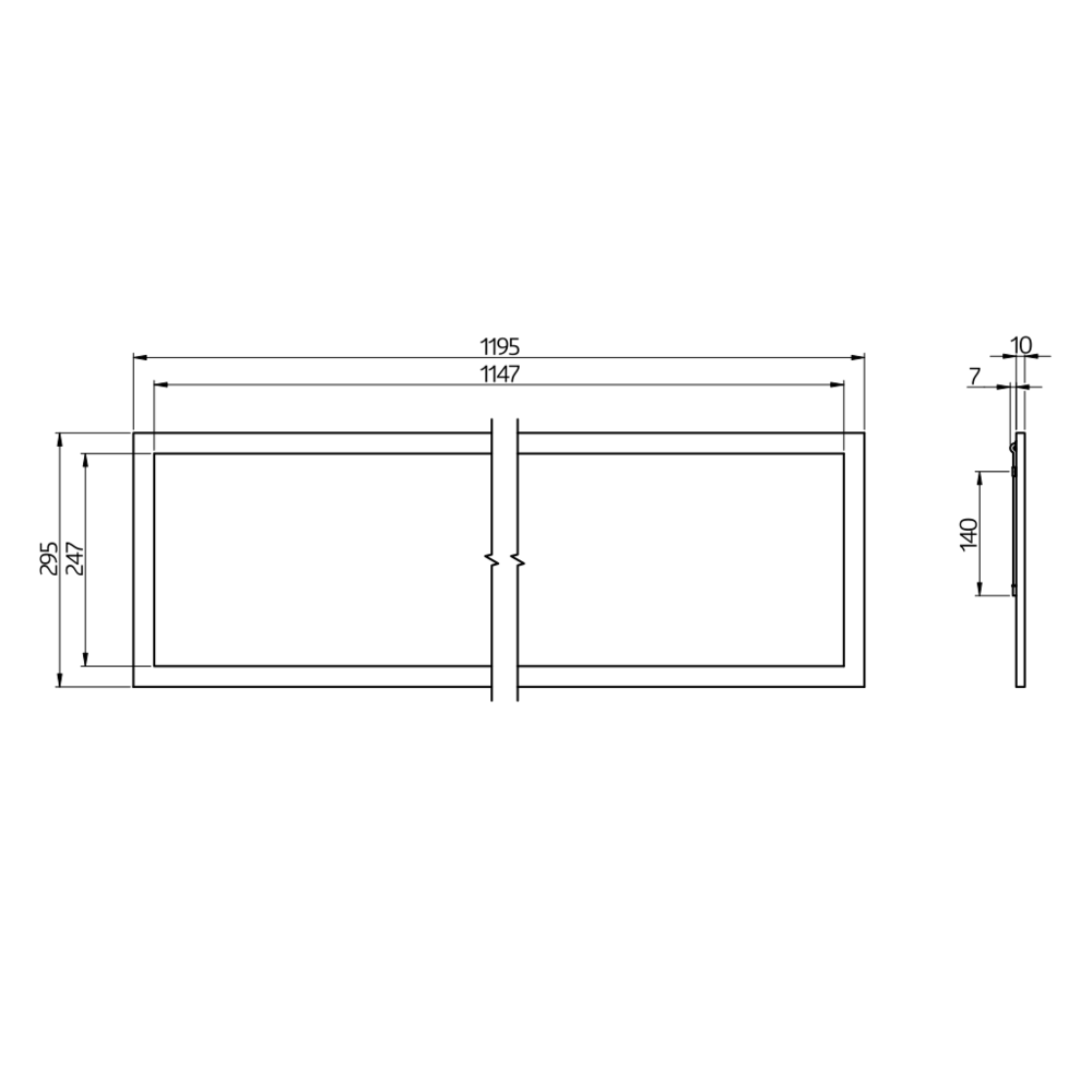 LED-Panel PL1-30120LEDAGDALITW