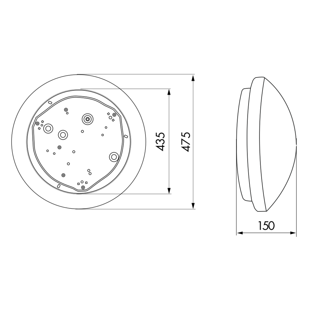 LED-Wand-u.Deckenleuchte L9-LEDN-HF weiß