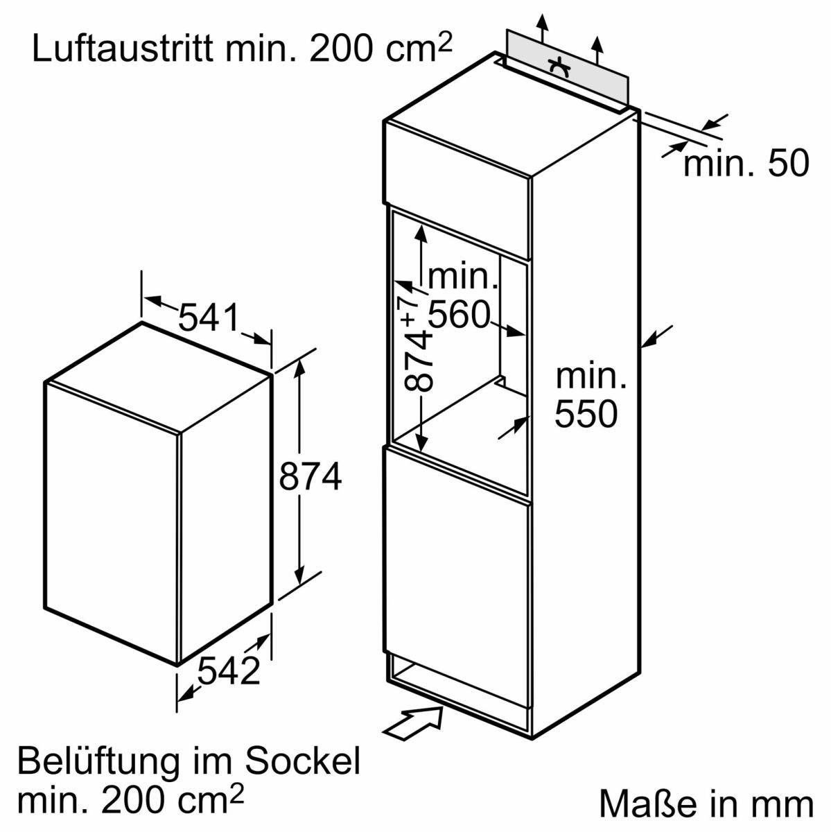 EB-Gefriergerät GIV21VSE0