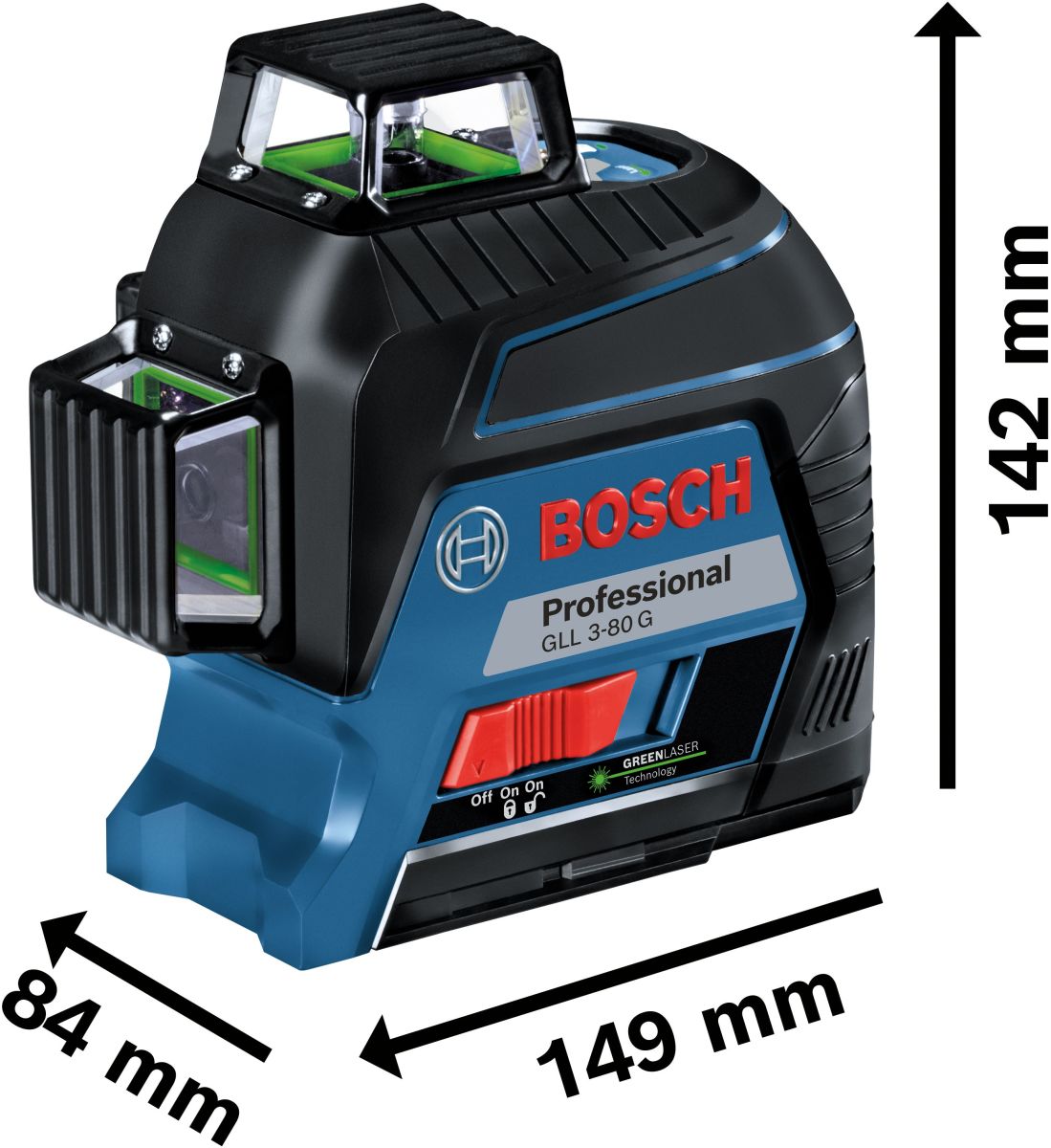 Linienlaser grün GLL 3-80 G