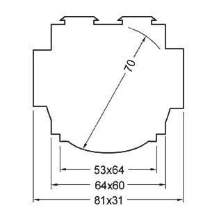 Aufsteckstromwandler AST830 1250/5A K0.5