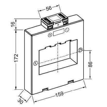 Geeichte Stromwandler E1272 4000/5A K0.2s