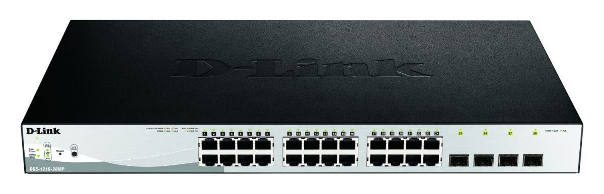 28-Port PoE Gigabit Switch DGS-1210-28MP/E