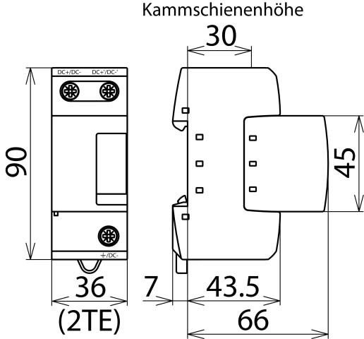 Blitzstromableiter DSE M 1 60