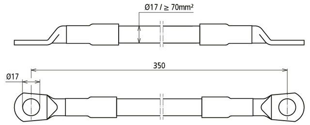 CuStAl-Kabel-Erdungsverb. 419507