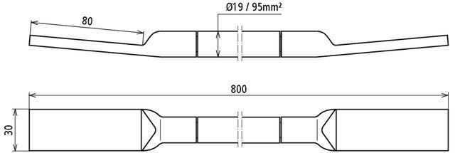 Kupfer-Kabel-Erdungsbrücke 419505