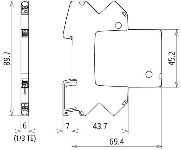 Modularer ÜS-Ableiter BCO ML2 MVG 230