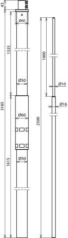 Stützrohr 105306