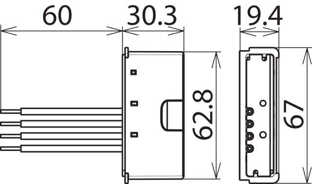 Überspannungsableiter DCOR L 2P 275 SO LT