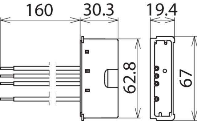 Überspannungsableiter DCOR L 2P SN1860