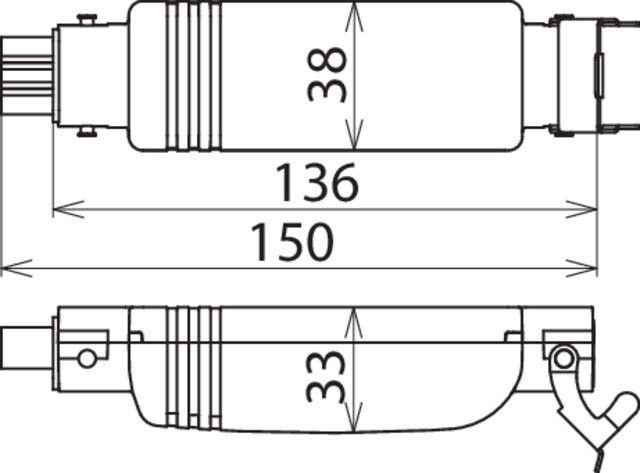 Überspannungsableiter DCOR R 3P 275