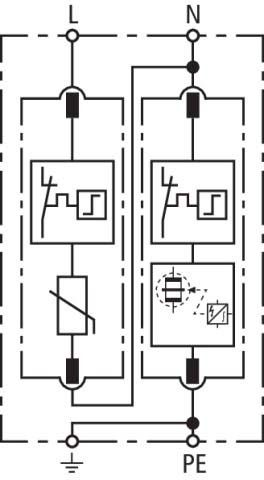 Überspannungsableiter DG M H TT 2P 275