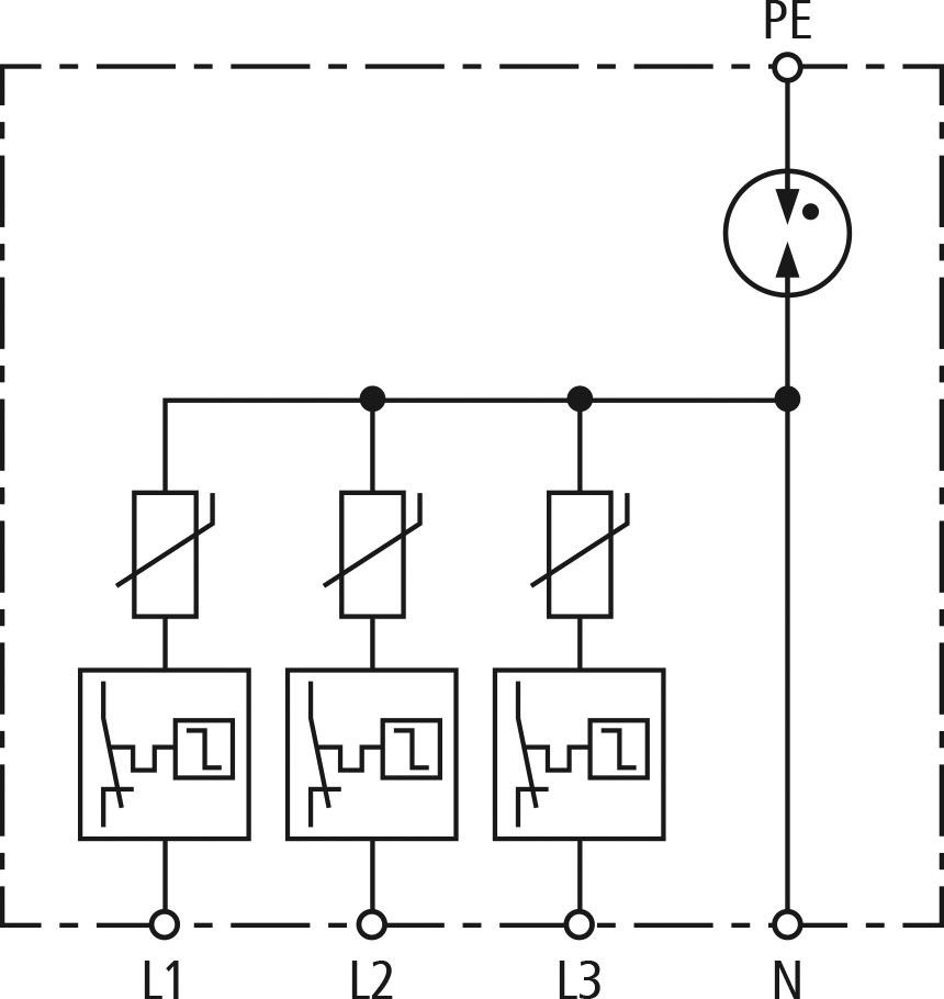 Überspannungsableiter DG TT 20 340