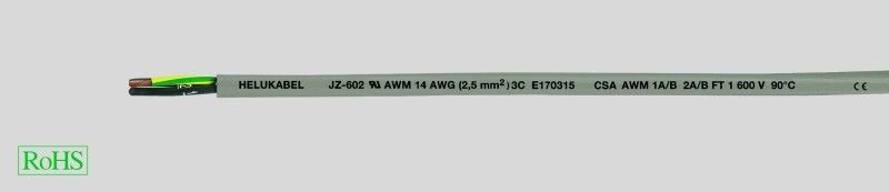 HEL JZ-602 3xAWG 16 (3G1,