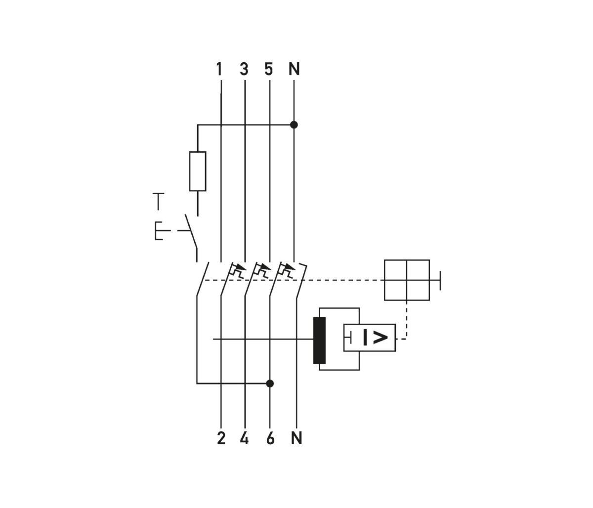 FI-/LS-Kombination DRCBO4B25/0,03/3N-A