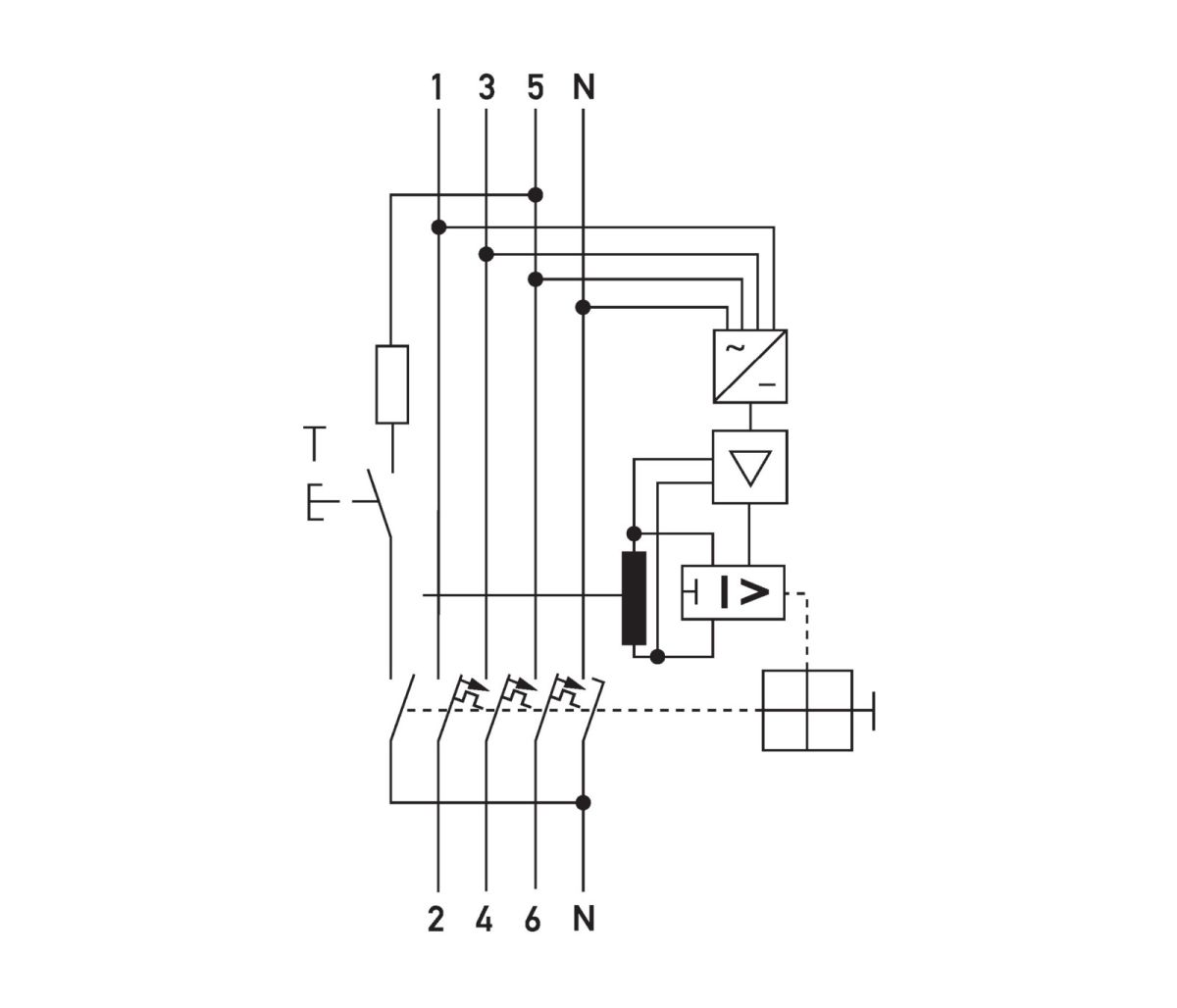 FI-/LS-Kombination DRCBO4C06/0,30/3N-B+