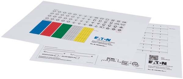 Beschriftungsbogen BSBN-KLV