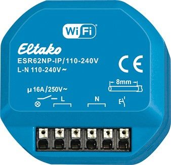 Stromstoß-Schaltrelais IP ESR62NP-IP/110-240V