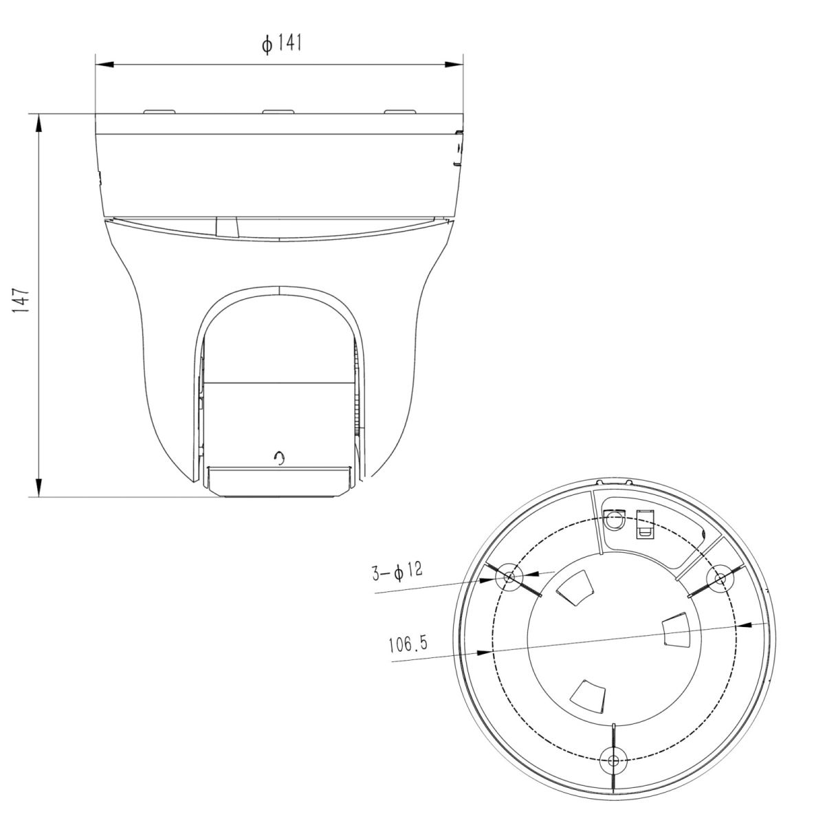 IP PTZ-Kamera VK 1099/391