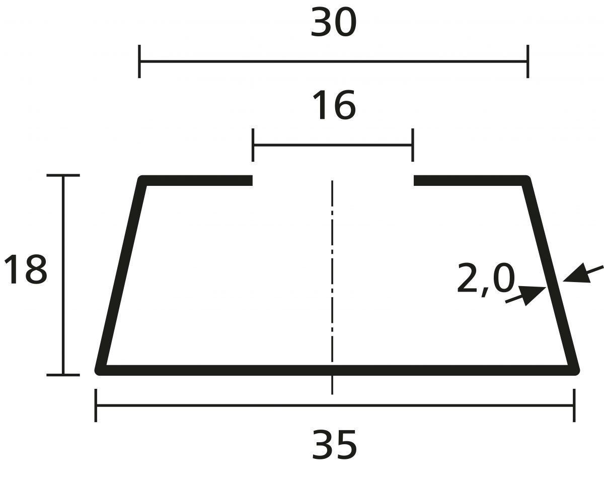 Delta Tragschienen DELTA-3 ST BV 40