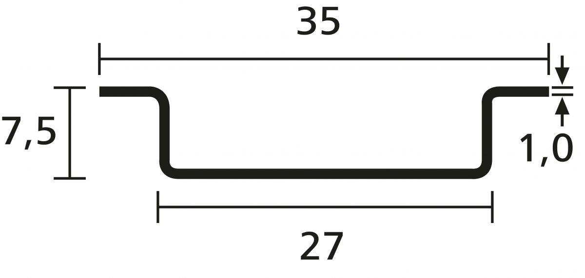 Delta Tragschienen DELTA-3 ST BV 40