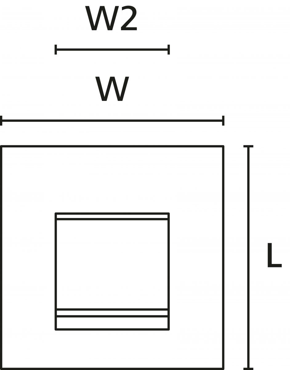 Klebesockel RB5 PA66 BK 50