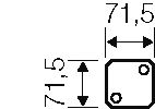 Isolierstoff-Montageplatte EB MP 02