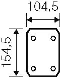 Isolierstoff-Montageplatte EB MP 10