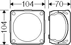 Kabelabzweigkasten DK0404W