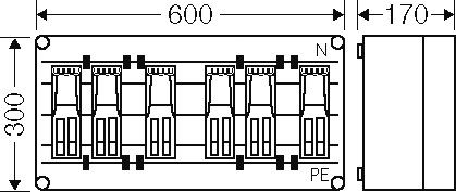 Mi-Sich.lasttrenn.-Gehäuse Mi 6494