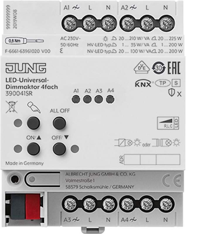 KNX Universal-Dimmaktor 39004 1S R