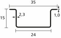 Delta Tragschienen DELTA-3 ST BV 40