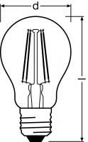 LED-Lampe E27 SSTCLASA60FI72700E27