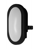 LED-Wand-/Deckenleuchte LEDBULKHEAD6W840BK