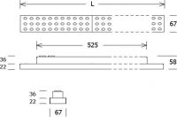 LED-Anbauleuchte LUZ06-A 14.007.40 ws